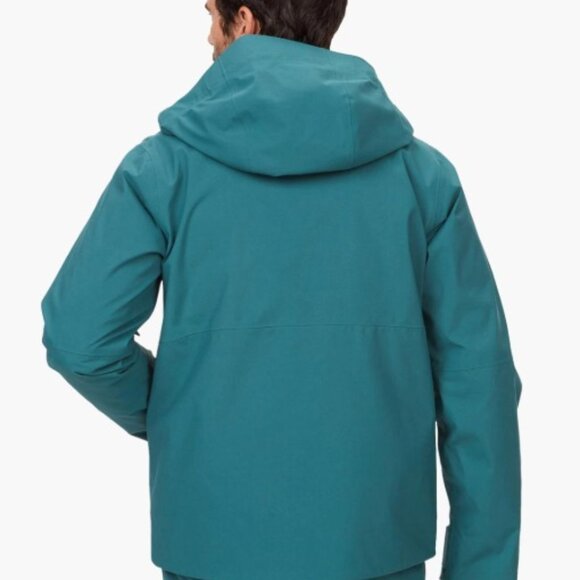 Men’s Refuge Ski / Snowboard Jacket | XL | Dark Jungle (Teal) - Picture 6 of 7